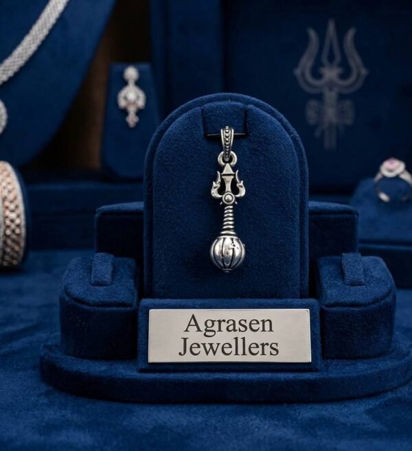 925 Silver Hanuman Gada Pendant for MEN