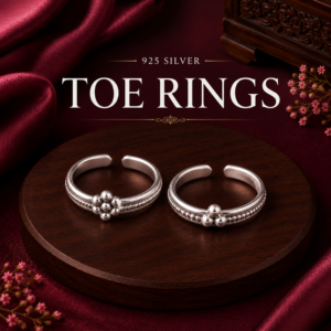 925 Silver Toe Rings for women