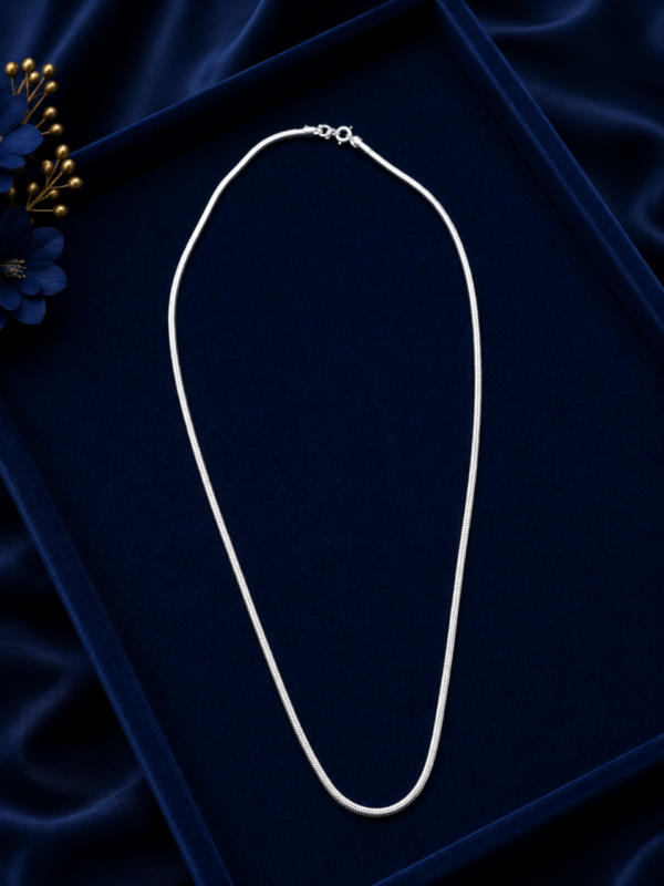 925 silver snake chain for men