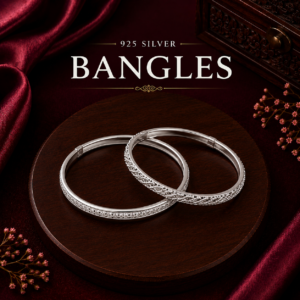 925 Silver Bangles for women