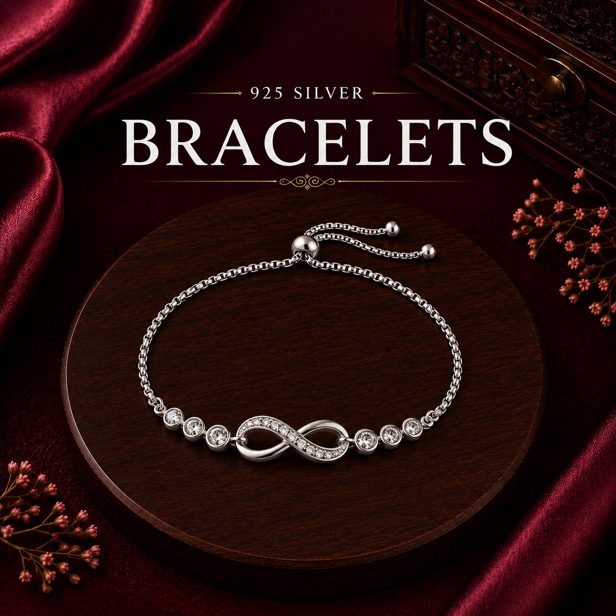 Hallmark 925 sterling silver women's bracelet collection
