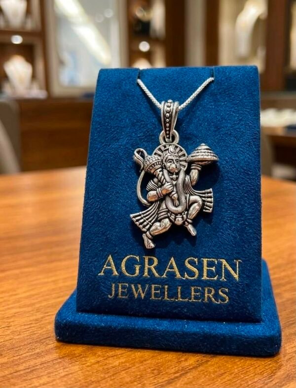 925  Silver Hanuman Pendant  – Agrasen Jewellers