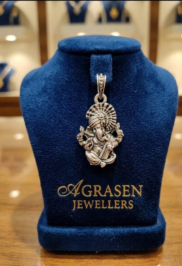 925 silver ganesha pendant