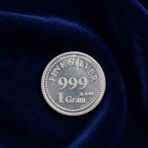 999 Fine Silver Coin 1 gram