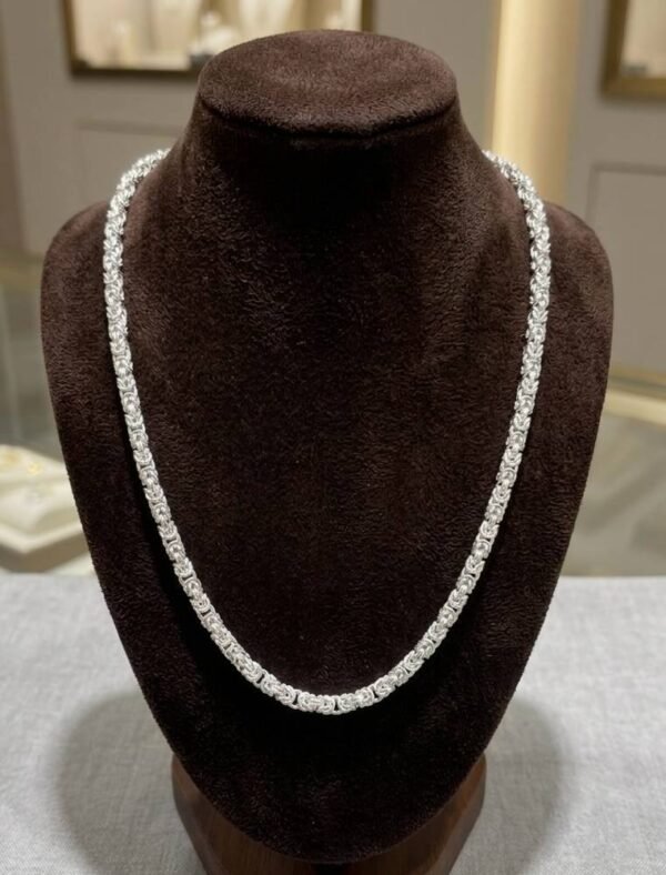 925 Silver Turkish Design Chain for men