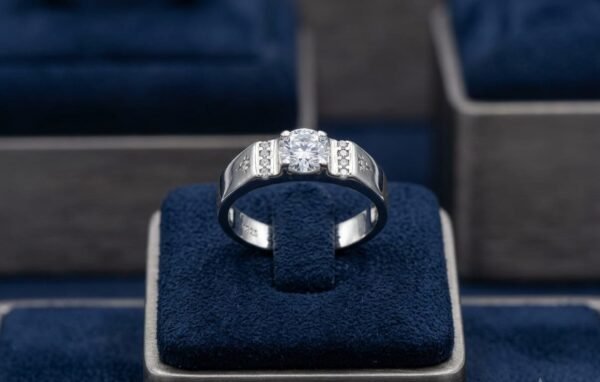 925 Silver Crown -Set Ring for men